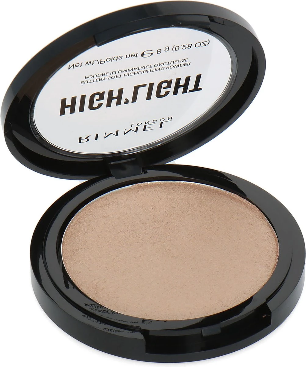 Rimmel London High'light Powder Highlighter - 001 Stardust 7 Rimmel London High'light Powder Highlighter - 001 Stardust - Afbeelding 5