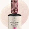 Pink Gellac - Radiant White - Gellak - Vegan - Wit - Glitter Finish - 15 Ml -Cosmetica Serie Winkel 1010x1200 3
