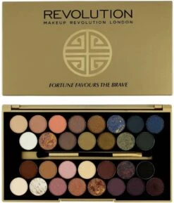 Makeup Revolution Revolution Oogschaduw Palette - Fortune Favours The Brave 16 Makeup Revolution Revolution Oogschaduw Palette - Fortune Favours The Brave -Cosmetica Serie Winkel 1027x1200 3