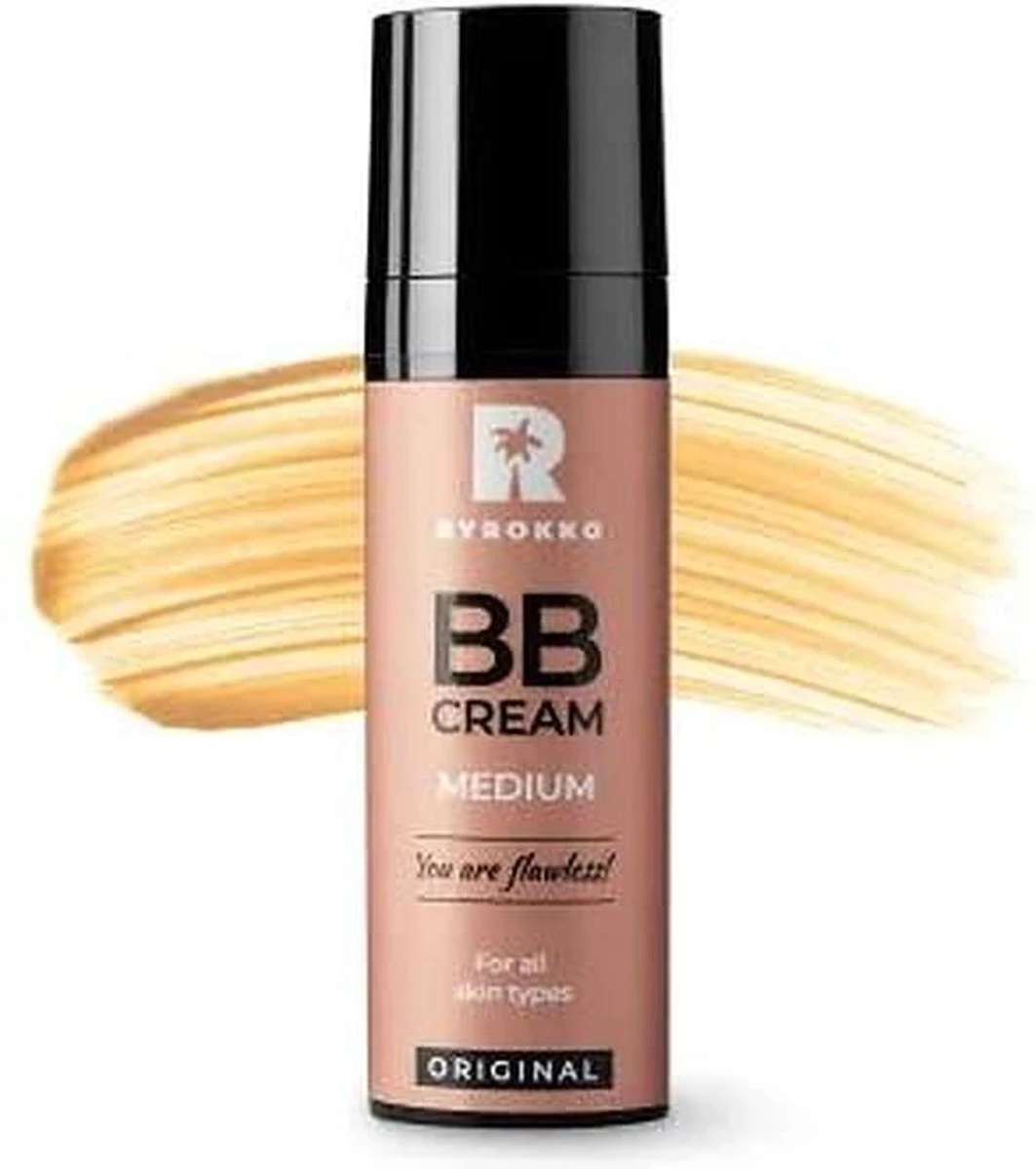 BYROKKO - Magic BB Cream - Medium - Foundation En Cremé In 1 - Voor Alle Huidtypes - 30 ML