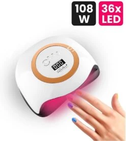 Seidon© Nageldroger 168W - LED Lamp Nagels - Gellak Lamp - UV Lamp Gelnagels