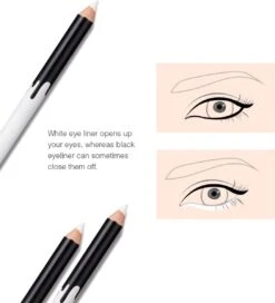 Witte Soft Eyeliner - 2 Stuks - Zachte Eyeliner - White Eyeliner - 2 Pieces - 14 Witte Soft Eyeliner - 2 Stuks - Zachte Eyeliner - White Eyeliner - 2 Pieces - -Cosmetica Serie Winkel 1088x1200 1