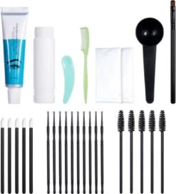 2 In 1 - Henna Wenkbrauwverf En Wimperverf - Bruin - Henna Brows - DIY Henna Brows Kit - Starterspakket Met Vele Extra's - 30 Ml -Cosmetica Serie Winkel 1091x1200 1