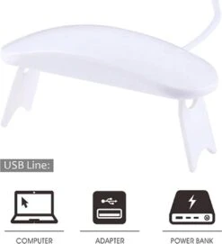 WiseGoods - Premium Nagel LED Lamp Gelnagels - Nagellak Droger - Gellak - 6W - Wit 12 WiseGoods - Premium Nagel LED Lamp Gelnagels - Nagellak Droger - Gellak - 6W - Wit -Cosmetica Serie Winkel 1093x1200 5