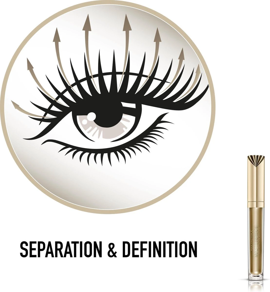 Max Factor Masterpiece Mascara - 001 Rich Black 7 Max Factor Masterpiece Mascara - 001 Rich Black - Afbeelding 5