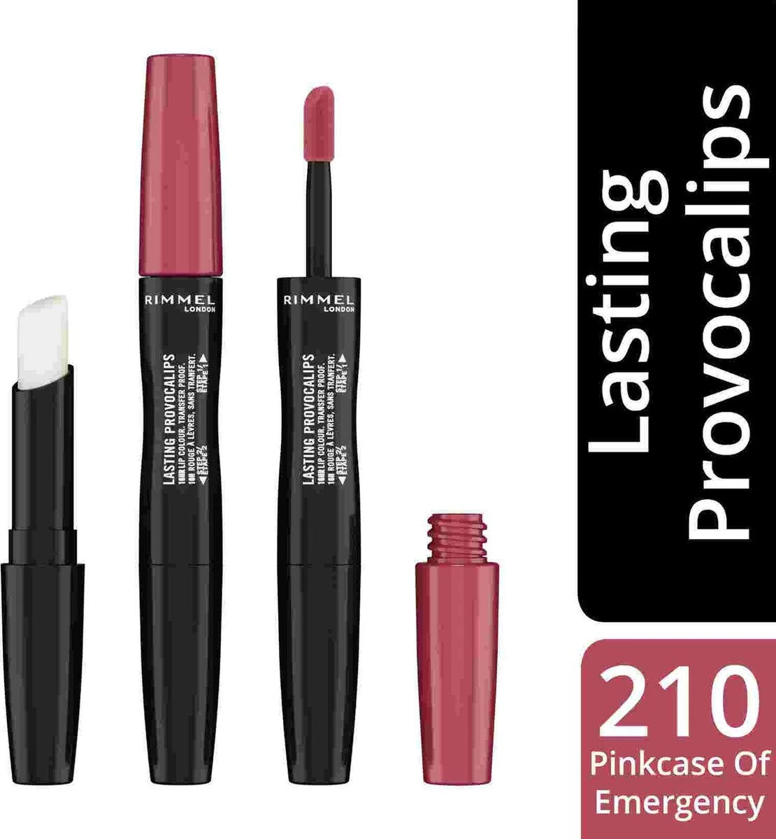 Rimmel London Lasting Provocalips Lip Colour Lippenstift 210 Pinkcase Of Emergency 12 Rimmel London Lasting Provocalips Lip Colour Lippenstift 210 Pinkcase Of Emergency - Afbeelding 10