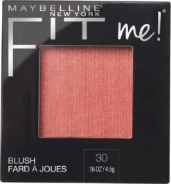 Maybelline Fit Me Blush - 30 Rose - Roze - Natuurlijk Ogende Rouge -Cosmetica Serie Winkel 1114x1200 4