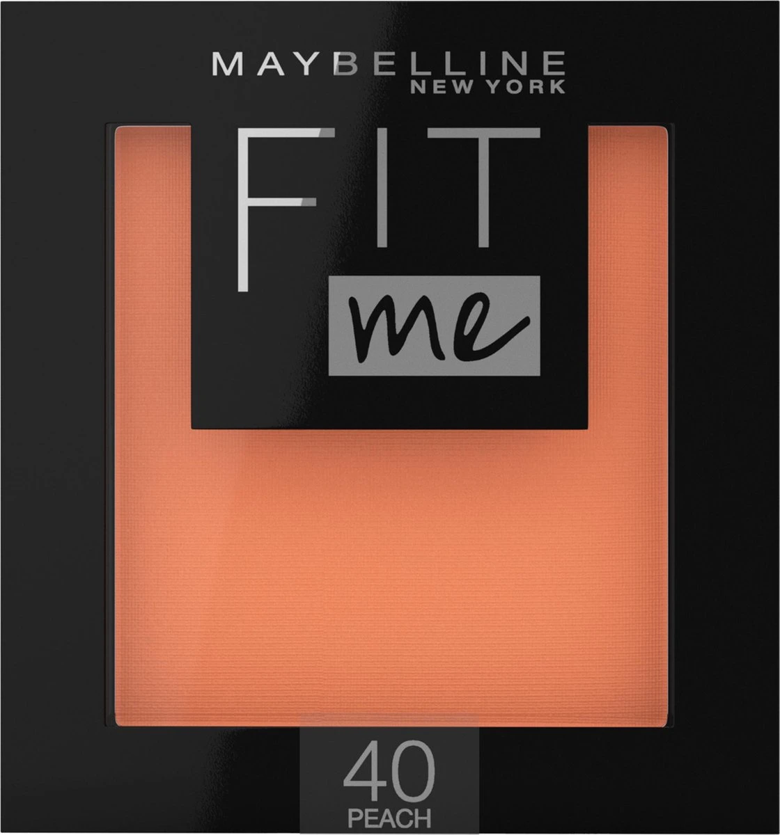 Maybelline Fit Me Blush - 40 Peach - Oranje - Natuurlijk Ogende Rouge 11 Maybelline Fit Me Blush - 40 Peach - Oranje - Natuurlijk Ogende Rouge - Afbeelding 9