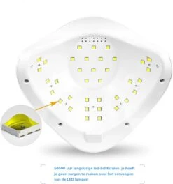 Adge - 54W LED Nageldroger Voor Gelnagels - Geschikt Voor ALLE Nagel Gellak - 36 LEDs - Met Timer -Cosmetica Serie Winkel 1123x1200 5
