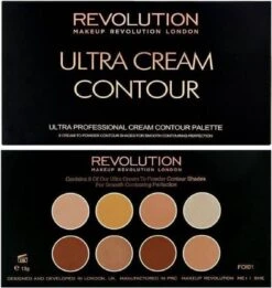 Makeup Revolution Ultra Cream Contour Palette -Cosmetica Serie Winkel 1135x1200 3