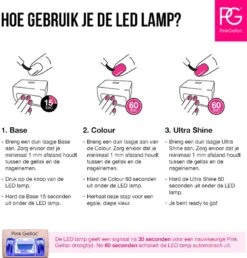Pink Gellac - LED Lamp - Nageldroger Voor Gellak - Roze - Met Timer -Cosmetica Serie Winkel 1149x1200 4
