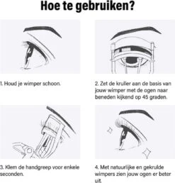 Merkloos Professionele Wimperkruller // Wimperkruller Met Kam // Mooi Krul Wimpers // Wimperliftend Effect Wimperkruller // Zwarte Wimperkruller -Cosmetica Serie Winkel 1150x1200 4