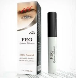 FEG Eyebrow Enhancer Serum 3 Ml - Wenkbrauwen Groeiserum - Stimuleer Natuurlijke Groei Wenkbrauwen - Vollere Wenkbrauwen - Beautiful Eyebrows - Voor Slapen Aanbrengen - Snel Resultaat -Cosmetica Serie Winkel 1156x1200