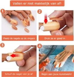 Merkloos Oefenhand Voor Nagels - 100 Gratis Oefennagels - Nailtrainer - Nailart - Nagelstyliste -Cosmetica Serie Winkel 1168x1200 6