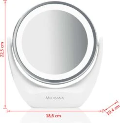 Medisana CM 835 Cosmetica Spiegel -Cosmetica Serie Winkel 1170x1200 5