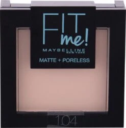 Maybelline Fit Me Matte + Poreless Compact Poeder - 104 Soft Ivory -Cosmetica Serie Winkel 1174x1200 7