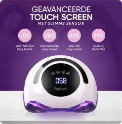Rostem 120W LED Nageldroger Lamp - UV Lamp - Geschikt Voor Elke Nagel Gellak - 120W -Cosmetica Serie Winkel 1180x1200 4