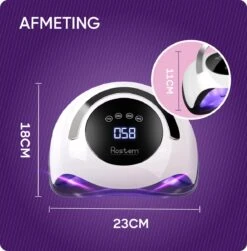 Rostem 120W LED Nageldroger Lamp - UV Lamp - Geschikt Voor Elke Nagel Gellak - 120W -Cosmetica Serie Winkel 1180x1200 7
