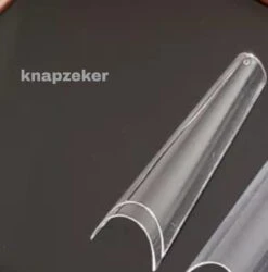 Merkloos Gel Flex 250 Nageltips Met Lijm - Transparant XXL Long Coffin Half Cover C Nail Tips- French Nail Art Acryl Nagels & Gelnagels -Hoge Kwaliteit -Cosmetica Serie Winkel 1187x1200 4