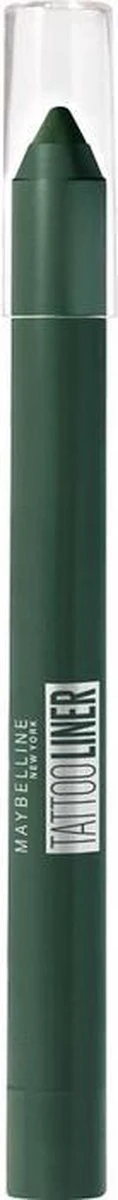 Maybelline Tattoo Liner Gel Pencil - 922 Intense Green - Groen - Waterproof Oogpotlood 14 Maybelline Tattoo Liner Gel Pencil - 922 Intense Green - Groen - Waterproof Oogpotlood - Afbeelding 12
