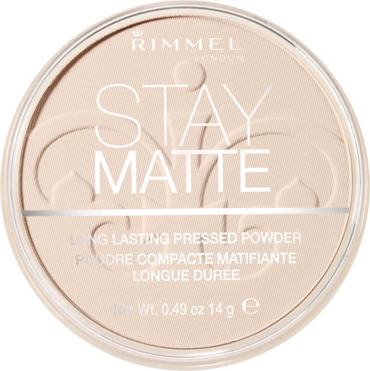 Rimmel London Stay Matte Pressed Powder - 001 Transparent - Powder 11 Rimmel London Stay Matte Pressed Powder - 001 Transparent - Powder - Afbeelding 9