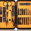 Nagelknipper Set - Pedicureset - 15 Delige - Roestvrij Staal - Met Draagkoffer - Geel Zwart -Cosmetica Serie Winkel 1200x1010 4