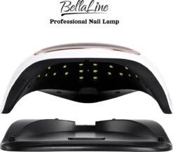 UV Nagel Lamp 168 Watt + 5 Gratis Vijlen - BellaLine - UV Led Nagellamp – Gel Nagel – Nagellak UV – Nageldroger – Salon – Sensor – Gellac - Acryl - Gelnagels – 42 Power Led – Professioneel – Krachtig – Manicure – Extra Lang Snoer - Pink - Pedicure -Cosmetica Serie Winkel 1200x1053