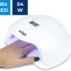 Adge - 54W LED Nageldroger Voor Gelnagels - Geschikt Voor ALLE Nagel Gellak - 36 LEDs - Met Timer