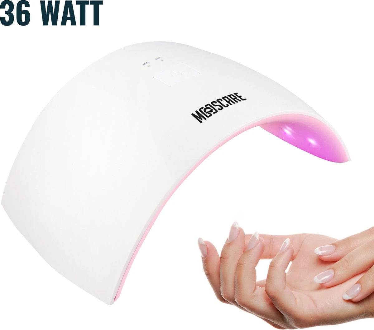 MOOSCARE 36 Watt LED Lamp Voor Gellak Nagels – Nageldroger – Gellak Lamp - UV Lamp Gelnagels - Nail Art Nagellamp - Gel Nagellak Nageldroger 3 MOOSCARE 36 Watt LED Lamp Voor Gellak Nagels – Nageldroger – Gellak Lamp - UV Lamp Gelnagels - Nail Art Nagellamp - Gel Nagellak Nageldroger