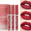 Lippenstift - Lippenstift Langhoudend - Matte Lippenstift - Set Van 3 - Vloeibare Lippenstif -Cosmetica Serie Winkel 1200x1061