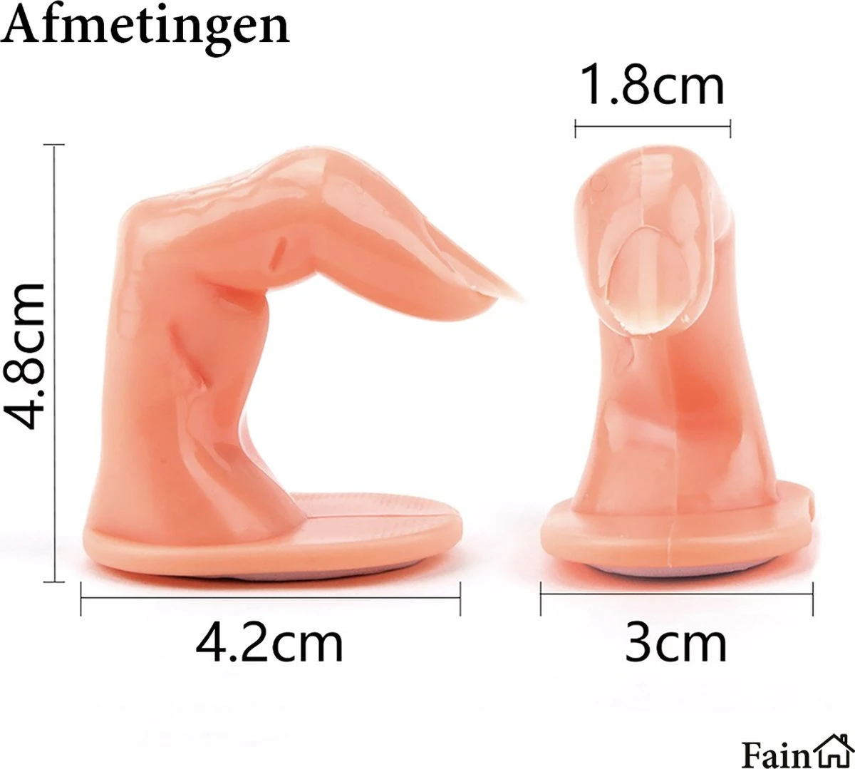 Oefenvinger Voor Nagels – Nail Art – All-in-1 Set – 5 Stuks - Nagel Set – Nail Trainer – Nail Tips – Acrylnagels Starterspakket – Nagel – Nail Trainer Hand – Oefen Hand Nagels - Nailtrainer Nagel Oefenhand 4 Oefenvinger Voor Nagels – Nail Art – All-in-1 Set – 5 Stuks - Nagel Set – Nail Trainer – Nail Tips – Acrylnagels Starterspakket – Nagel – Nail Trainer Hand – Oefen Hand Nagels - Nailtrainer Nagel Oefenhand - Afbeelding 2