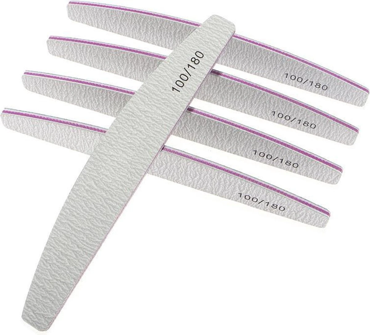 Merkloos 10 Professionele Moon Vijlen 100/180 4 Merkloos 10 Professionele Moon Vijlen 100/180 - Afbeelding 2