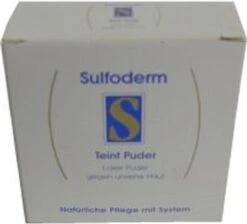 Sulfoderm - Gezichtspoeder 13 Sulfoderm - Gezichtspoeder -Cosmetica Serie Winkel 1200x1090