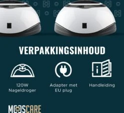 MOOSCARE 120 Watt LED Lamp Voor Gellak Nagels - UV Lamp Gelnagels - Nail Art Nagellamp - Gel Nagellak Nageldroger -Cosmetica Serie Winkel 1200x1094 6
