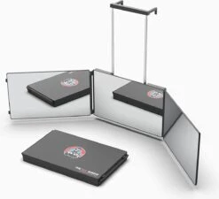 360 ° Graden Spiegel - SELF Cut Mirror System - DRIE Zijspiegel Voor Zelfknippend Haar Met In Hoogte Verstelbare Telescopische Haken (360 Spiegels Met LED-verlichting) (Slechts 360 Spiegels) 9 360 ° Graden Spiegel - SELF Cut Mirror System - DRIE Zijspiegel Voor Zelfknippend Haar Met In Hoogte Verstelbare Telescopische Haken (360 Spiegels Met LED-verlichting) (Slechts 360 Spiegels) -Cosmetica Serie Winkel 1200x1095 6