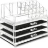Merkloos Make-up Organizer, Make Up Opberger, 3 Laden, Opbergdoos, Make-up Bewaardoos -Cosmetica Serie Winkel 1200x1109 2