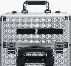 Beauty Koffer Zilver | Beautycase / Beautykoffer / Trolley Van Aluminium - 8 Wielen - Kapper Koffer - Tattoo Koffer - Nagel Koffer - Make-up Koffer -Cosmetica Serie Winkel 1200x1114 1