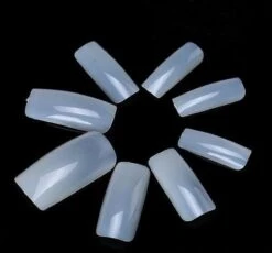 Merkloos 100 Nageltips Naturel - Kunstnagels Nepnagels Set Van 100 Stuks Diverse Maten -Cosmetica Serie Winkel 1200x1119 3