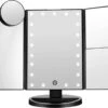 UNIQ Trifold Make Up Spiegel Met LED Verlichting En 2 Vergrootspiegels - Staande Spiegel - 21 LED-lampjes - Op Batterijen En USB (kabel Incl) - Zwart 2 UNIQ Trifold Make Up Spiegel Met LED Verlichting En 2 Vergrootspiegels - Staande Spiegel - 21 LED-lampjes - Op Batterijen En USB (kabel Incl) - Zwart -Cosmetica Serie Winkel 1200x1121 3