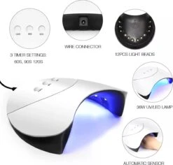 Royala D11 Gellak Starters Pakket + Inclusief UV LED Lamp + 10 Verschillende Gellak Kleuren - Gellak Lamp – Gellac Set - Alle Benodigdheden In Eén - Uitgebreid 62-Delig Pakket- Gel Polish Set - Gellak Set - UV LED Lamp 38 Royala D11 Gellak Starters Pakket + Inclusief UV LED Lamp + 10 Verschillende Gellak Kleuren - Gellak Lamp – Gellac Set - Alle Benodigdheden In Eén - Uitgebreid 62-Delig Pakket- Gel Polish Set - Gellak Set - UV LED Lamp -Cosmetica Serie Winkel 1200x1148 5