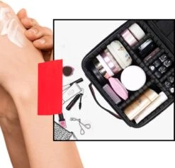 Mmoods Make-up Koffer – Make Up Tas Reizen – Makeup Organizer Verstelbaar -Beautycase Waterdicht – Make-up Tasje Voor Onderweg – Toilettas Voor Cosmetica Zwart 16 Mmoods Make-up Koffer – Make Up Tas Reizen – Makeup Organizer Verstelbaar -Beautycase Waterdicht – Make-up Tasje Voor Onderweg – Toilettas Voor Cosmetica Zwart -Cosmetica Serie Winkel 1200x1150 12