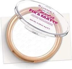 Rimmel London Insta Fix & Matte Make-uppoeder - 01 Clear -Cosmetica Serie Winkel 1200x1153 1