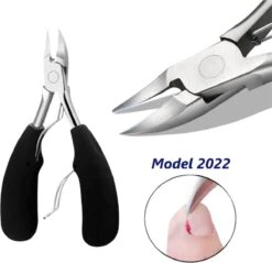 WVspecials® Professionele Zwarte Nagelschaar - Kalknagel Schaar - Ingegroeide Teennagel - Nageltang Groot -Nagelschaar Voor Harde Nagels - Teennagel - Nageltang - Nagelschaartje - Nagelschaar - Kalknagels - Schaar - Hand Verzorging - Nagelknipper -Cosmetica Serie Winkel 1200x1159 24