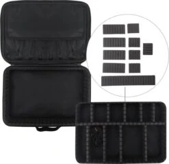 Cosmetica Koffer - Make-up Koffer Met Verstelbare Vakken - Visagie En Nagelstyliste Beauty Koffer - 35x25x11CM -Cosmetica Serie Winkel 1200x1160 5