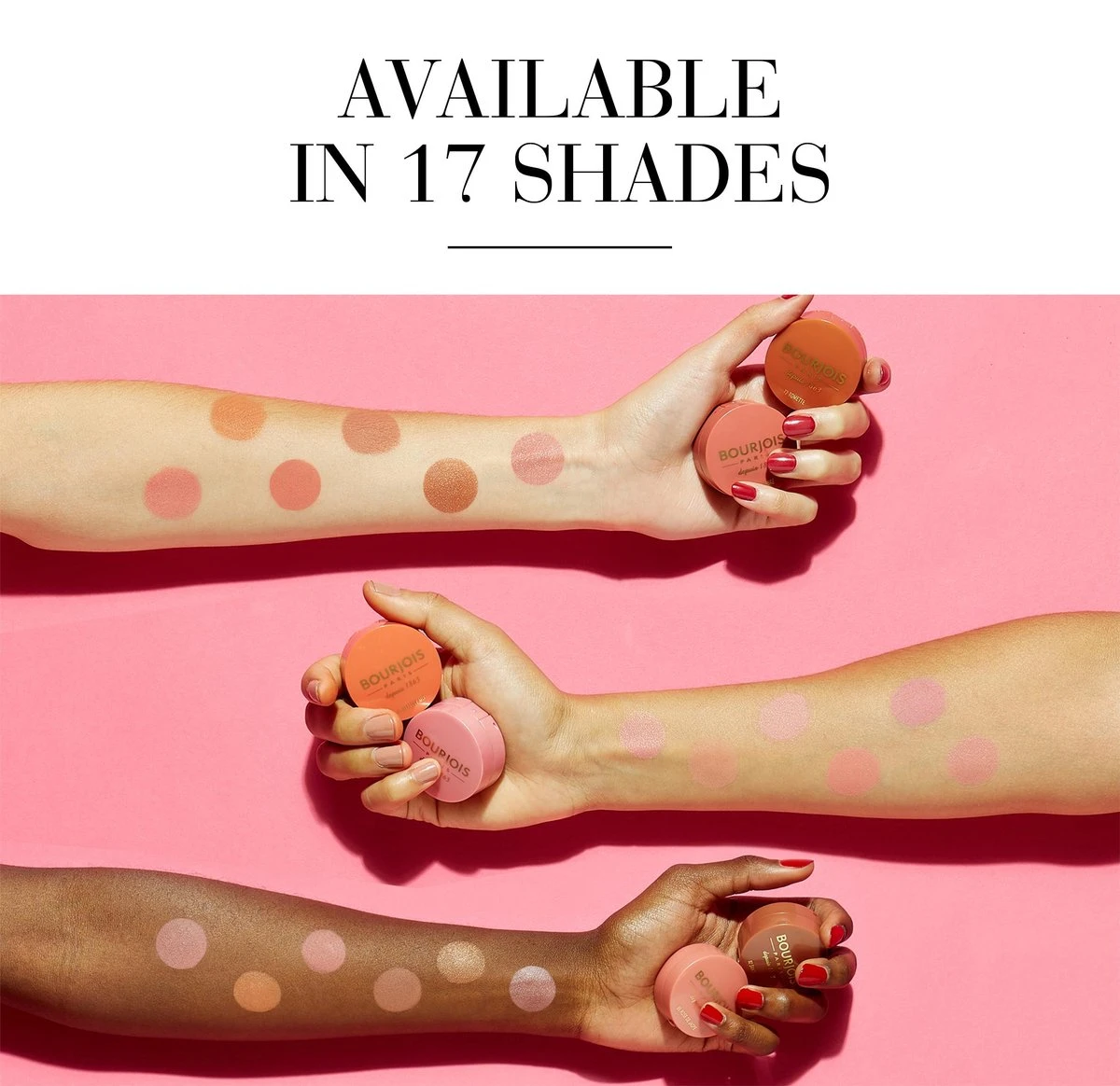 Bourjois Little Round Pot Blush - 54 Rose Frisson 7 Bourjois Little Round Pot Blush - 54 Rose Frisson - Afbeelding 5