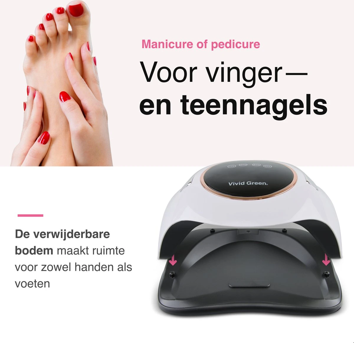 Vivid Green UV Lamp Gelnagels - Led Nagellamp - Gellak Nagel Lamp - Nageldroger - Naggellak Droger - Nagels - 168W 8 Vivid Green UV Lamp Gelnagels - Led Nagellamp - Gellak Nagel Lamp - Nageldroger - Naggellak Droger - Nagels - 168W - Afbeelding 6