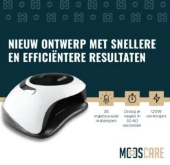 MOOSCARE 120 Watt LED Lamp Voor Gellak Nagels - UV Lamp Gelnagels - Nail Art Nagellamp - Gel Nagellak Nageldroger -Cosmetica Serie Winkel 1200x1165 14