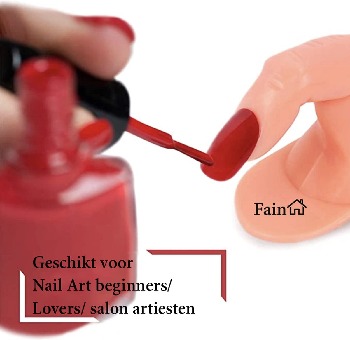 Oefenvinger Voor Nagels – Nail Art – All-in-1 Set – 5 Stuks - Nagel Set – Nail Trainer – Nail Tips – Acrylnagels Starterspakket – Nagel – Nail Trainer Hand – Oefen Hand Nagels - Nailtrainer Nagel Oefenhand 11 Oefenvinger Voor Nagels – Nail Art – All-in-1 Set – 5 Stuks - Nagel Set – Nail Trainer – Nail Tips – Acrylnagels Starterspakket – Nagel – Nail Trainer Hand – Oefen Hand Nagels - Nailtrainer Nagel Oefenhand - Afbeelding 9