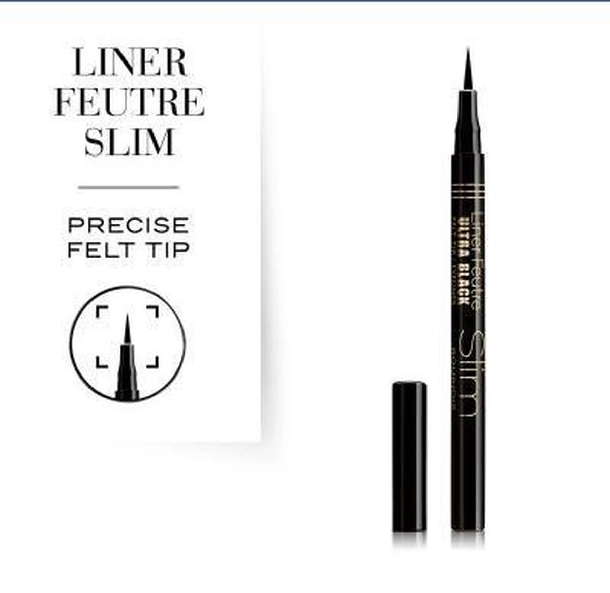 Bourjois Liner Feutre Slim Eyeliner - 17 Ultra Black 14 Bourjois Liner Feutre Slim Eyeliner - 17 Ultra Black - Afbeelding 12