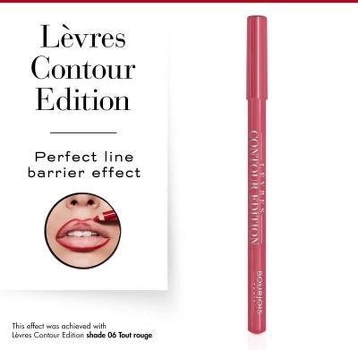 Bourjois - Levres Contour Edition Lip Liner Contour Lip Pencil 1,14 G 02 Cotton Candy - 4 Bourjois - Levres Contour Edition Lip Liner Contour Lip Pencil 1,14 G 02 Cotton Candy - - Afbeelding 2